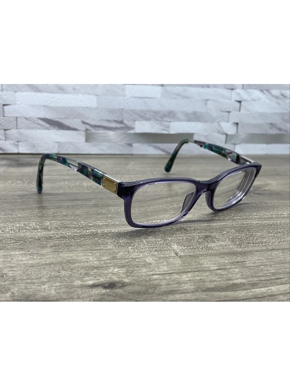 Dolce & Gabbana Eyeglasses DG 3170 2735 Violet Square Frame Italy 51[]18 135